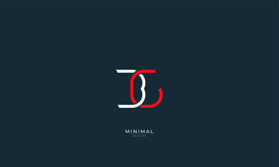 Alphabet letter icon logo BG