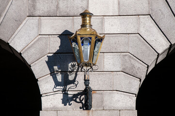 Street lamp of Dublin