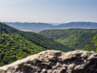 bulgarian landscape near shumensko plato