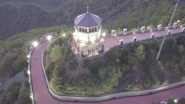 Throni Hill Church Panagia Kykkos Cyprus