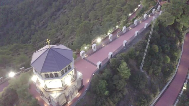 Throni Hill Church Panagia Kykkos Cyprus
