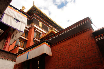 Fototapeta na wymiar Gyantse Temple in Tibet