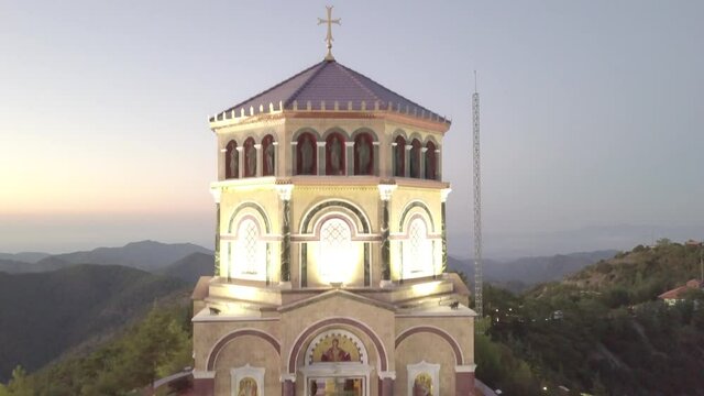 Throni Hill Church Panagia Kykkos Cyprus