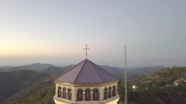 Throni Hill Church Panagia Kykkos Cyprus