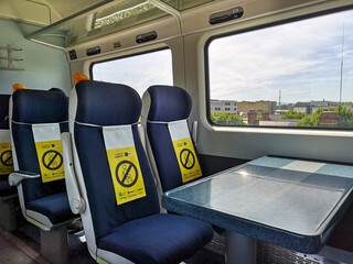 Train seating plan