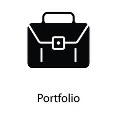portfolio vector glyph icon