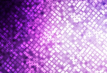 Light Purple, Pink vector template with rhombus.