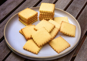 cookies on a plate