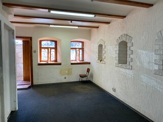 empty new office without renovation