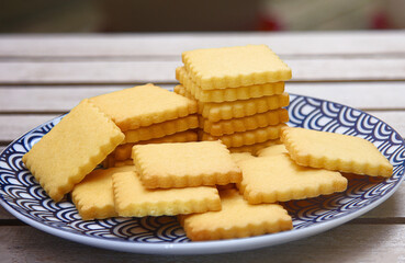 cookies on a plate