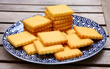 cookies on a plate