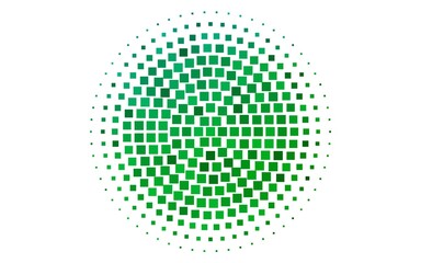 Light Blue, Green vector template with crystals, rectangles. Rectangles on abstract background with colorful gradient. The template can be used as a background.