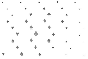 Light Silver, Gray vector layout with elements of cards.