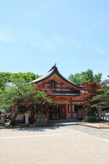 福岡市の紅葉八幡宮社殿