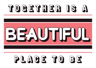 Romantic Beautiful Slogan Artwork for Apparel and Other Uses