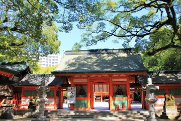 福岡市の住吉神社神門