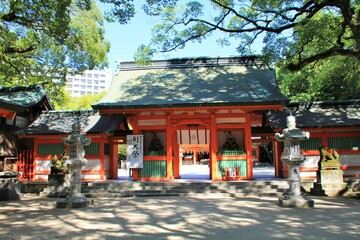 福岡市の住吉神社神門