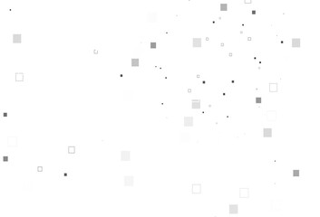 Light Black vector background with rectangles.
