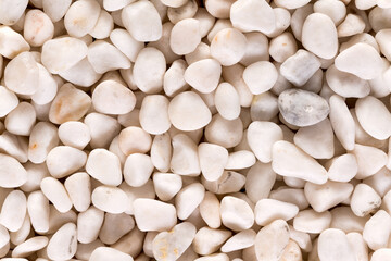 White river stones texture and background.