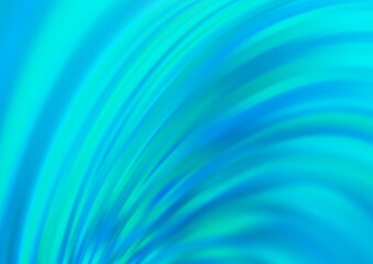 Light BLUE vector template with liquid shapes. A sample with blurred bubble shapes. Textured wave pattern for backgrounds.