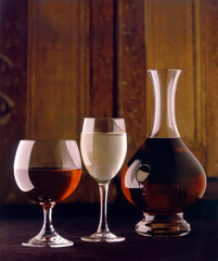 vino blanco vino tinto