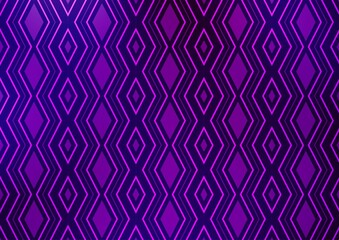 Light Purple vector pattern with lines, rectangles. Colorful decorative design in simple style with lines, rhombuses. Pattern for websites, landing pages.