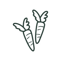 carrtos line style icon vector design