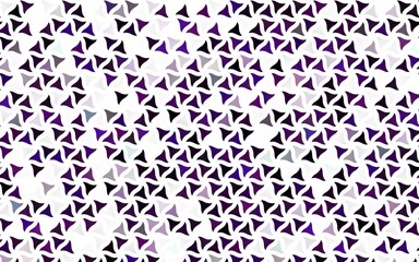 Light Purple vector seamless pattern in polygonal style. Beautiful illustration with triangles in nature style. Pattern for design of fabric, wallpapers.