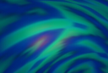 Light BLUE vector abstract bright pattern.