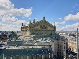 Blick über die Dächer von Paris inklusive der Oper