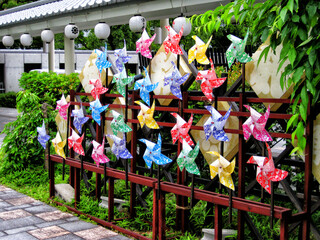 【熊本】熊本城のお土産屋　桜の小路の風車