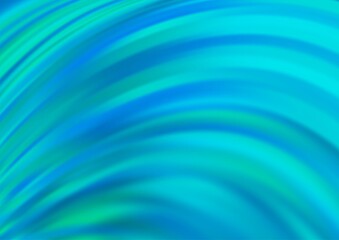 Light BLUE vector background with bent lines. Shining crooked illustration in marble style. Brand new design for your ads, poster, banner.