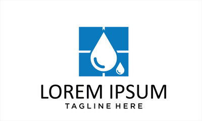 illustration of liquid water design concept