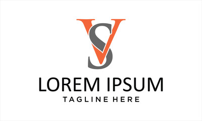 MODERN MONOGRAM LOGO DESIGN FROM COMBINATION OF LETTER S V AND S