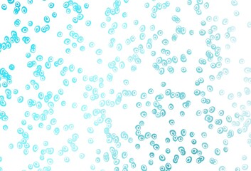Light BLUE vector texture with disks.