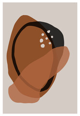 Modern Art Design. Abstract Poster Design.