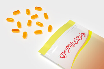 カプセルタイプのサプリメント