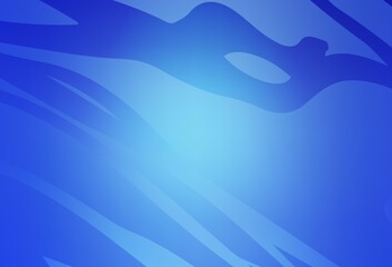 Light BLUE vector abstract bright pattern.