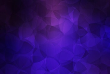 Obraz premium Dark Purple, Pink vector gradient triangles texture.