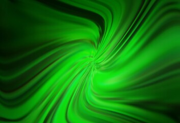 Light Green vector blurred shine abstract template. Creative illustration in halftone style with gradient. Elegant background for a brand book.