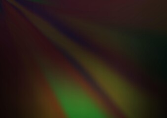 Dark Green vector abstract template. Glitter abstract illustration with an elegant design. The template can be used for your brand book.