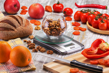 beautiful kitchen scales very necessary attribute in the kitchen