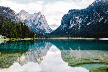 Naklejka premium Dolomitas, Italia. 
