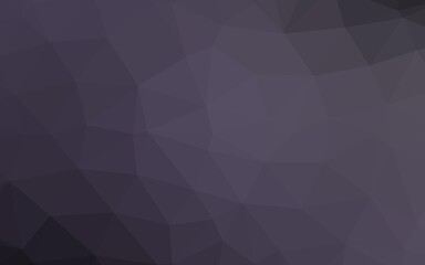 Dark Purple vector abstract mosaic backdrop. A sample with polygonal shapes. Template for a cell phone background.