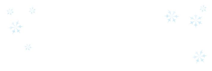 雪の結晶のイラスト素材