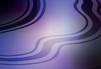 Light Purple vector blurred bright template.