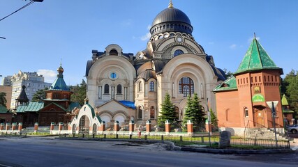 Naklejka premium church of the savior on spilled blood