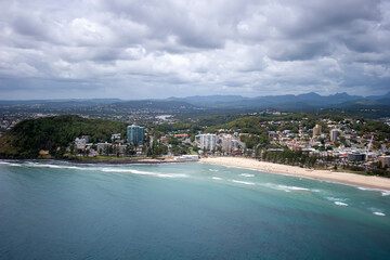 Aerial image of the Gold Coast