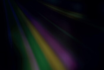 Fototapeta premium Dark Brown vector blurred background.