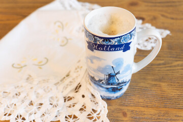 coffee in dutch cup